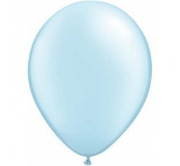 30cm  Pearl Light Blue Balloon