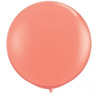 90cm Jumbo Round Balloon - Coral