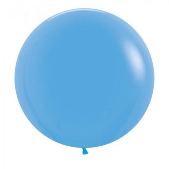 60cm Round Balloon - Blue