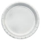 Silver Foil Paper Dinner Plates