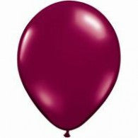 30cm Sparkling Burgundy Balloon