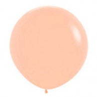90cm Jumbo Round Balloon - Blush Peach