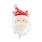 Santa Head Foil Shape Balloon