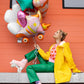 Glossy Foil Roller Skate Balloon