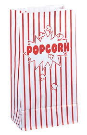 Paper Popcorn Party Bags