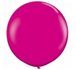 Jumbo Round Balloon - Wildberry